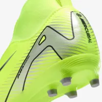 Nike Jr. Mercurial Superfly 10 Academy Little/Big детские MG High-Top футбольные бутсы Yellow
