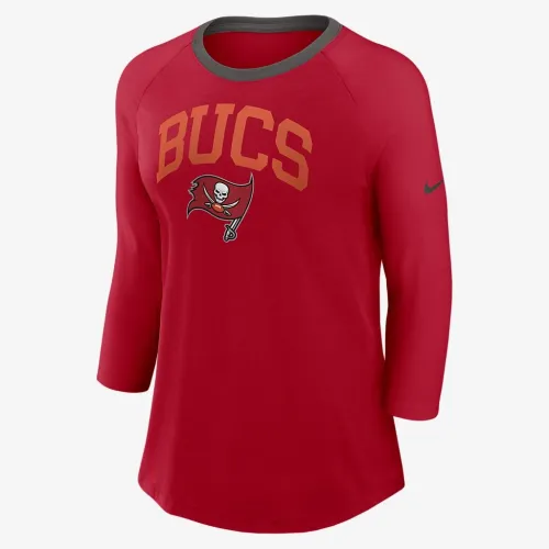 Tampa Bay Buccaneers жіноча Nike NFL 3/4-Sleeve футболка колір червоний