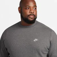 Nike Sportswear Club Fleece мужские Crew цвет серый