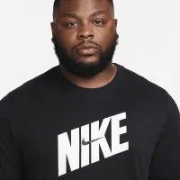 Nike мужские Dri-FIT Fitness футболка цвет черный