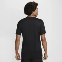 Nike мужские Dri-FIT баскетбольные футболка цвет черный