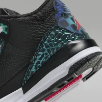 Nike Jordan 3 Retro Little дитячі Кросівки колір чорний