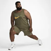 Nike мужские Dri-FIT Fitness Tank цвет зеленый