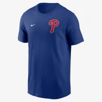 Philadelphia Phillies 2-Hit мужские Nike MLB футболка синий
