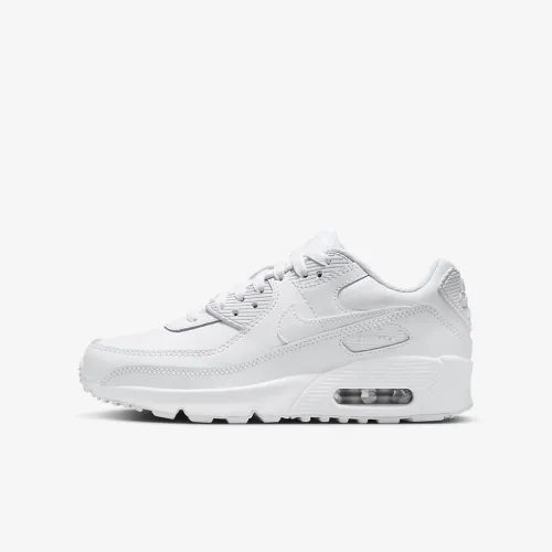 Nike Air Max 90 Big детские Кроссовки цвет белый