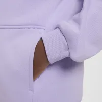 Nike Sportswear Club Fleece Big дитячі Толстовка з капюшоном колір фіолетовий