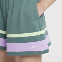 Nike Sportswear Girls' шорты цвет зеленый