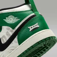 Nike Jordan 1 Mid SE Little дитячі Кросівки колір зелений