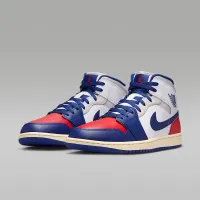 Nike Air Jordan 1 Mid чоловічі Кросівки колір білий