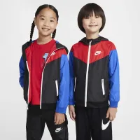 Nike Sportswear Windrunner Little детские Full-Zip Куртка цвет черный