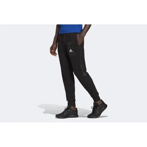 Штаны adidas Essentials Brandlove French Terry HE1776 - Черные
