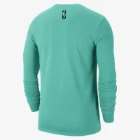 Nike Charlotte Hornets Essential City Edition чоловічі Jordan NBA Long-Sleeve футболка колір зелений