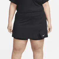 NikeCourt Dri-FIT Victory женская Tennis юбка (большие размеры) цвет черный