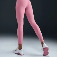 Nike One женская С высокой Талией 7/8 лосины Pink