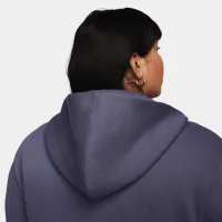 Nike Sportswear Tech Fleece жіноча оверсайз Full-Zip Толстовка з капюшоном (великі розміри) колір сірий