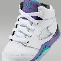 Nike Jordan 5 Retro Baby/Toddler Кросівки колір білий