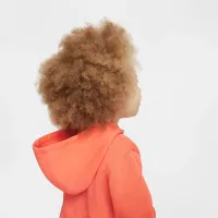 Nike Full-Zip Club комплект Toddler 2-Piece Толстовка з капюшоном комплект Orange