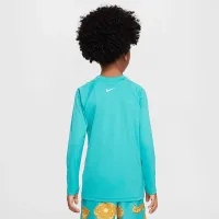 Nike Swim Hydroguard Little дитячі Long-Sleeve Top блакитний