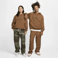 Nike SB Fleece Pullover Skate Толстовка з капюшоном колір коричневий