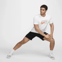 Nike чоловічі Dri-FIT Fitness футболка колір білий