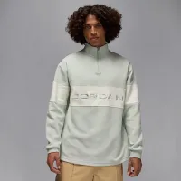 Nike Jordan Sport мужские Dri-FIT 1/4-Zip для гольфа Top цвет серый