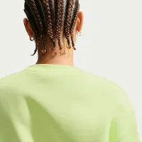 Nike Sportswear Phoenix Fleece женская оверсайз Crew-Neck свитшот Yellow