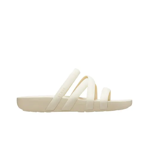 Шлёпанцы Crocs Splash Strappy Sandal 208217-2Y2 - Бежевые