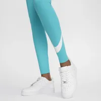 Nike Sportswear Classics жіноча З високою талією Graphic лосіни колір зелений