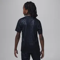 Nike Paris Saint-Germain Academy Pro Third Big дитячі Jordan Dri-FIT Soccer Pre-Match Top колір чорний