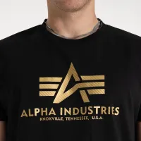 Футболка Alpha Industries Basic Carbon 100501CB365 -  Черная