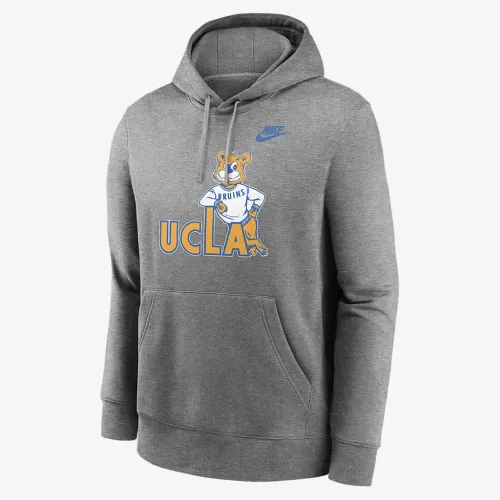 UCLA Bruins Legacy Club Primary Logo чоловічі Nike College Pullover Толстовка з капюшоном колір сірий