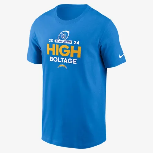 Los Angeles Chargers 2024 NFL Playoffs чоловічі Nike NFL футболка чоловічі Nike NFL футболка блакитний