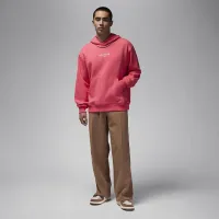 Nike Air Jordan Wordmark чоловічі Tokyo Fleece Pullover Толстовка з капюшоном Pink