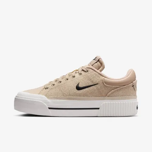 Nike Court Legacy Lift жіноча Кросівки колір коричневий