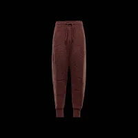 Nike Sportswear Phoenix Cozy Букле женская С высокой Талией оверсайз Knit Pants цвет коричневый