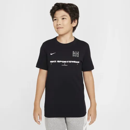 Nike Sportswear Big дитячі Crew-Neck футболка колір чорний