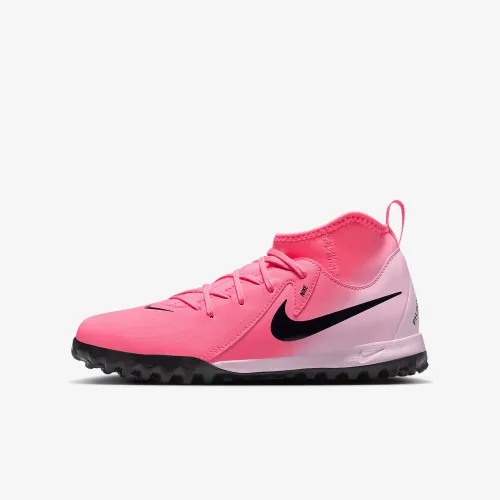 Nike Jr. Phantom Luna 2 Academy Little/Big дитячі TF Soccer Кросівки Pink