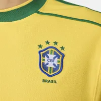 Brazil 1998 Reissue мужские Nike Soccer Replica Jersey Yellow