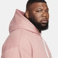 Nike Solo Swoosh чоловічі Fleece Pullover Толстовка з капюшоном Pink