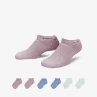 Nike Dri-FIT Performance Basics Big дитячі No-Show шкарпетки (6 пар) Pink