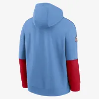 Tennessee Titans Logo Team Issue Club мужские Nike NFL Pullover Толстовка с капюшоном синий