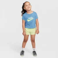 Nike Dri-FIT One Toddler Woven шорты Yellow