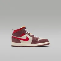 Nike Jordan 1 Mid SE Little дитячі Кросівки колір білий