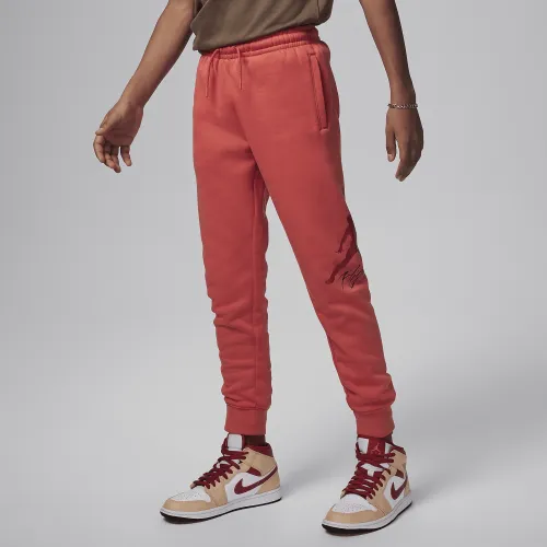 Nike Jordan MJ Baseline Fleece Pants Big Kids Pants цвет красный