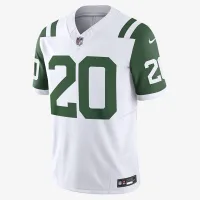 Breece Hall New York Jets мужские Nike Dri-FIT NFL Limited Football Jersey цвет белый