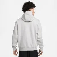 Nike мужские Wrestling Pullover Толстовка с капюшоном цвет серый