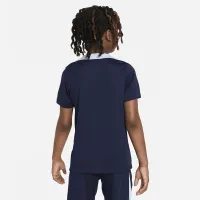 FFF Strike Big детские Nike Dri-FIT Soccer Short-Sleeve Knit Top синий