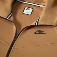 Nike Sportswear Tech Fleece Windrunner женская Full-Zip Толстовка с капюшоном цвет коричневый