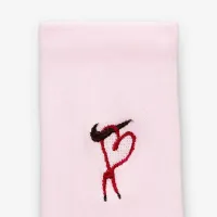 Nike Dri-FIT Little дитячі V-Day Cushioned Crew шкарпетки (2 пар) Pink