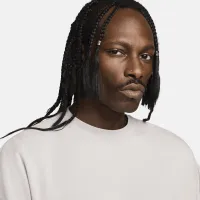 Nike Sportswear Tech Fleece Reimagined чоловічі оверсайз Short-Sleeve світшот колір сірий